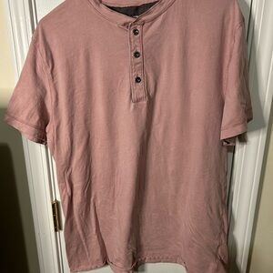 Wrangler Pink Casual Button Down Shirt